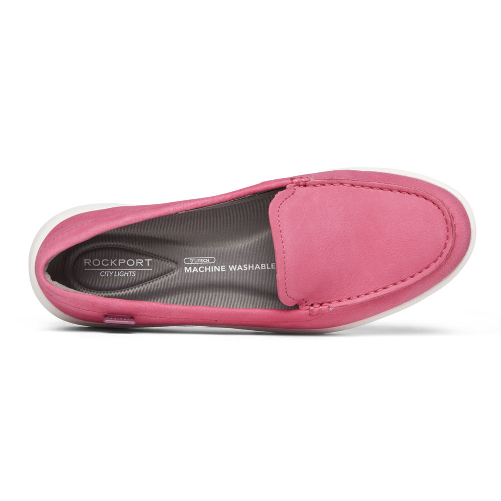 Mocassins Rockport Mulher Rosa - Ayva Washable - 06139ATPN